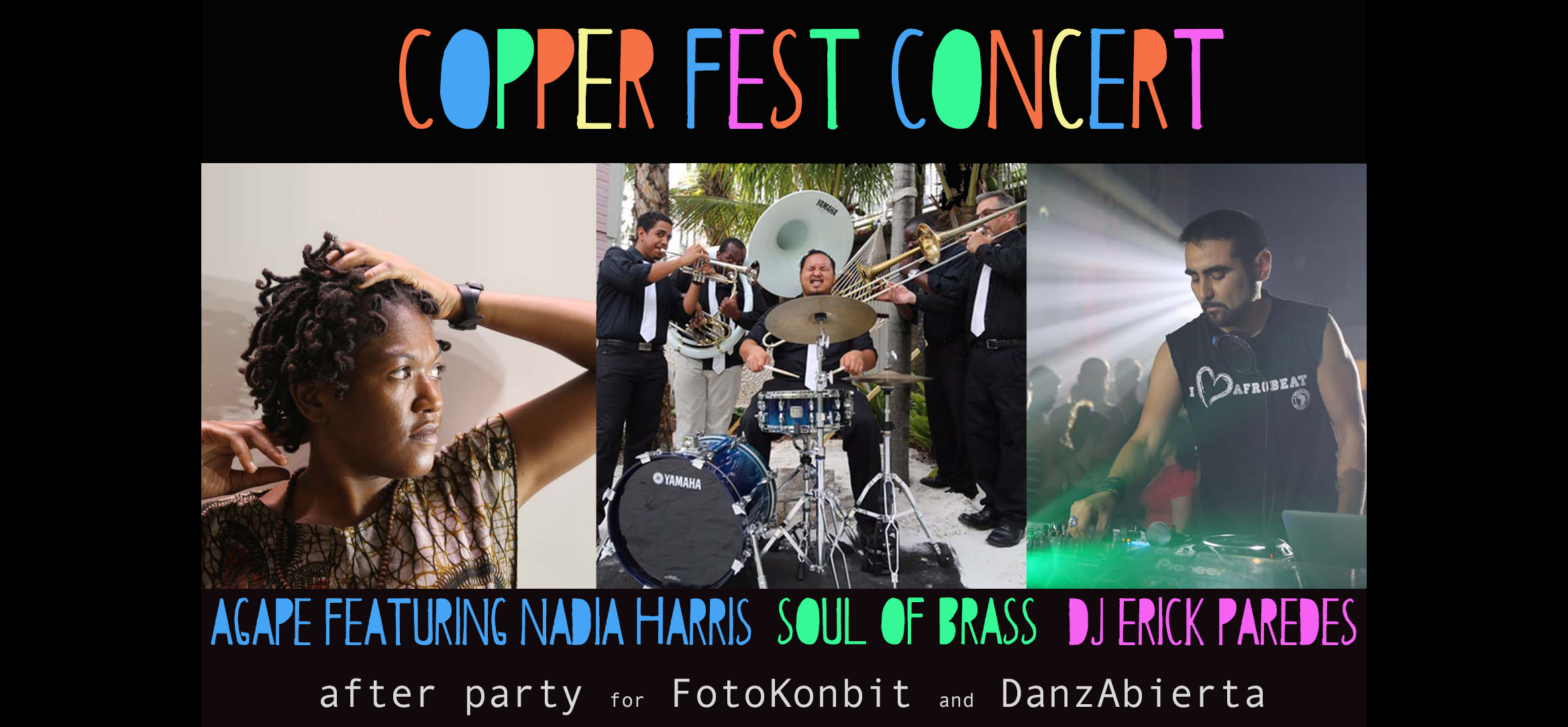 Copper Fest Concert photo banner fb x
