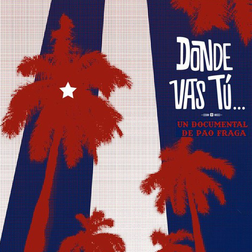 Donde Vas Tu Flag Poster SQUARE