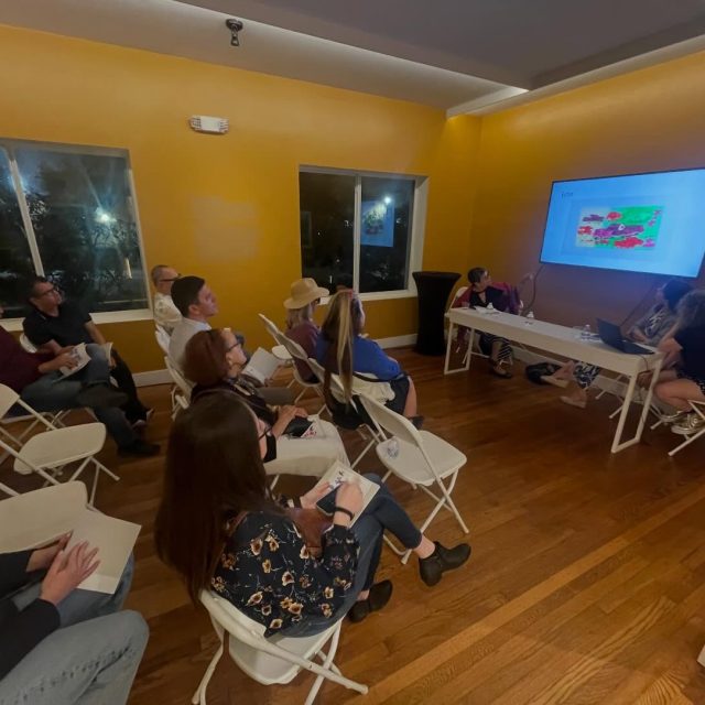 Today at Copperbridge, we hosted a thought-provoking lecture on outsider art, featuring:

Elvia Rosa Castro
Curator, No Seasoning

Silvia Quintana, LMHC, CAP
Mental Health Specialist

Lauren Cleto
Speech-Language Pathologist

Their insights brought new depth to our exploration of artistic expression beyond the mainstream.