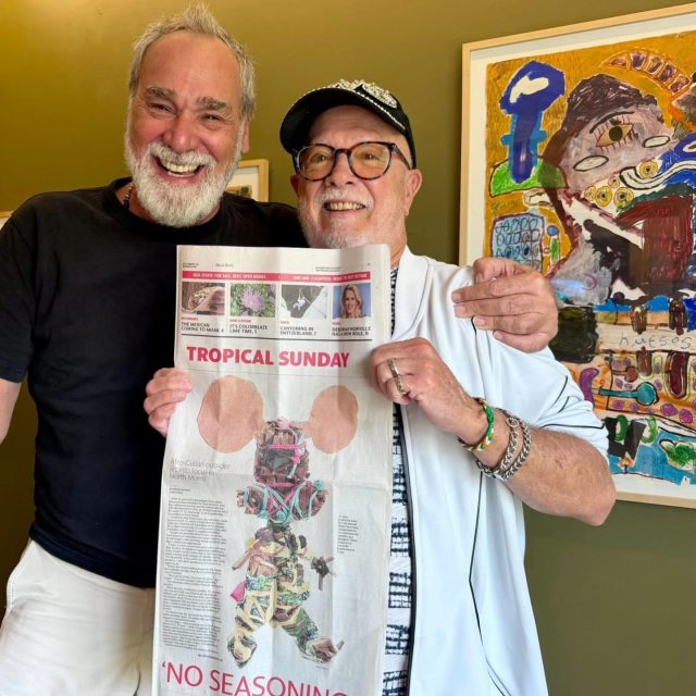 My good friend George Neary came by the Copper Bridge Foundation to hand-deliver the Miami Herald Sunday edition, bringing us the front-page review of “No Seasoning,” an Afro-Cuban descendant exhibit curated by Elvia Rosa Castro. This powerful exhibit will be open through May. Please visit online to see all the special programming we have planned. A huge thank you to the Miami Herald, and a special thanks to Miguel Sirgado for this wonderful article!