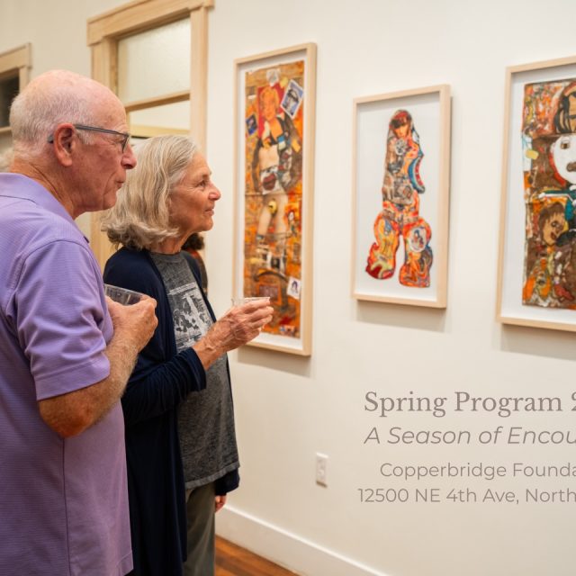 There are moments when an exhibition doesn’t end… it expands.

Following the strong reception of No Seasoning, at Copperbridge Foundation we continue activating new gatherings where art remains the starting point for something greater.

This spring we present:
— Cinema & Conversation
Luis Manuel Otero Alcántara: Estamos Conectados
Friday, March 27 | Copperbridge Foundation.

— Movie Night at Copperbridge
What’s Under Your Hat?
Friday, April 10 | Copperbridge Foundation.

— Art Deco Day
Saturday, April 18 | Copperbridge Foundation.

— Educational Meet & Greet — BBHC
April 23 | Copperbridge Foundation.

— Community Art Workshop: Collage Creation with Lola Heasley
Saturday, April 25 | Copperbridge Foundation.

— Christmas in April — Book Presentation and Conversation with Olivia Almagro
Tuesday, April 30 | Copperbridge Foundation.

— Film Screening: Purvis of Overtown
Friday, May 8 | Copperbridge Foundation
(With participation from the Purvis of Overtown Foundation and Joe Chirichigno).

— Artist Encounter & Mural Reveal
Hats Off / Me Quito El Sombrero.
Noel Morera | Friday, May 15 | Copperbridge Foundation.

A program designed to activate connection, reflection, and shared creation.

Spring Program 2026 — A Season of Encounters.

Each date is an invitation to come closer.

📍 Copperbridge Foundation
12500 NE 4th Ave, North Miami.

Follow us and stay close — we will be revealing each gathering, each story, and each moment as it unfolds.

A space for community, for the curious, for those who believe art is also a way of finding ourselves.

Limited capacity | RSVP recommended.

For questions or to express interest, our door is always open — feel free to reach out by DM.