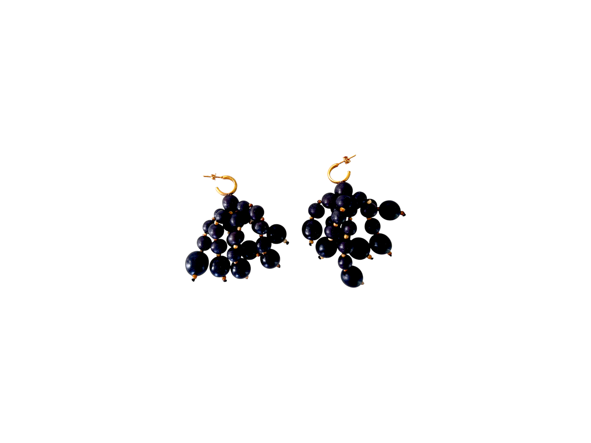 Monica Carvalho - Acai seeds earing
